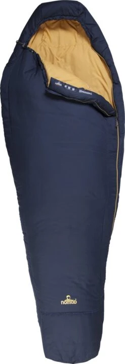 NOMAD® Inca 900 Mummy Slaapzak | 210x80cm Blauw | Lichtgewicht & Kwalitatief | Mummy Slaapzak | Incl Hoes -Kampeeruitrusting 412x1200
