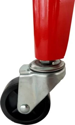 AXI Retro Cooler Rood - Koeler Met Wielen - 76L Inhoud - Koelbox Met Aftapkraan -Kampeeruitrusting 719x1200