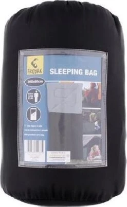 Slaapzak-Froyak (Envelop Model) - Camping Slaapzak - Kampeer Slaapzak - Slaapzak (200x80CM) ROOD -Kampeeruitrusting 735x1200
