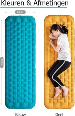 Naturehike® 3D Luchtmatras Premium - Comfortabel R-waarde 2.0 - Extra Dikke Slaapmat - Luchtbed Kamperen - Opblaasbaar Matras - Lichtgewicht - Outdoor - Camping -Kampeeruitrusting 780x1200 2