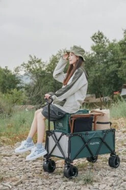 Flextail Gear Bolderkar Opvouwbaar Ezy Wagon - Tot 100KG - Wielen Loskoppelbaar - Zwart -Kampeeruitrusting 800x1200 29