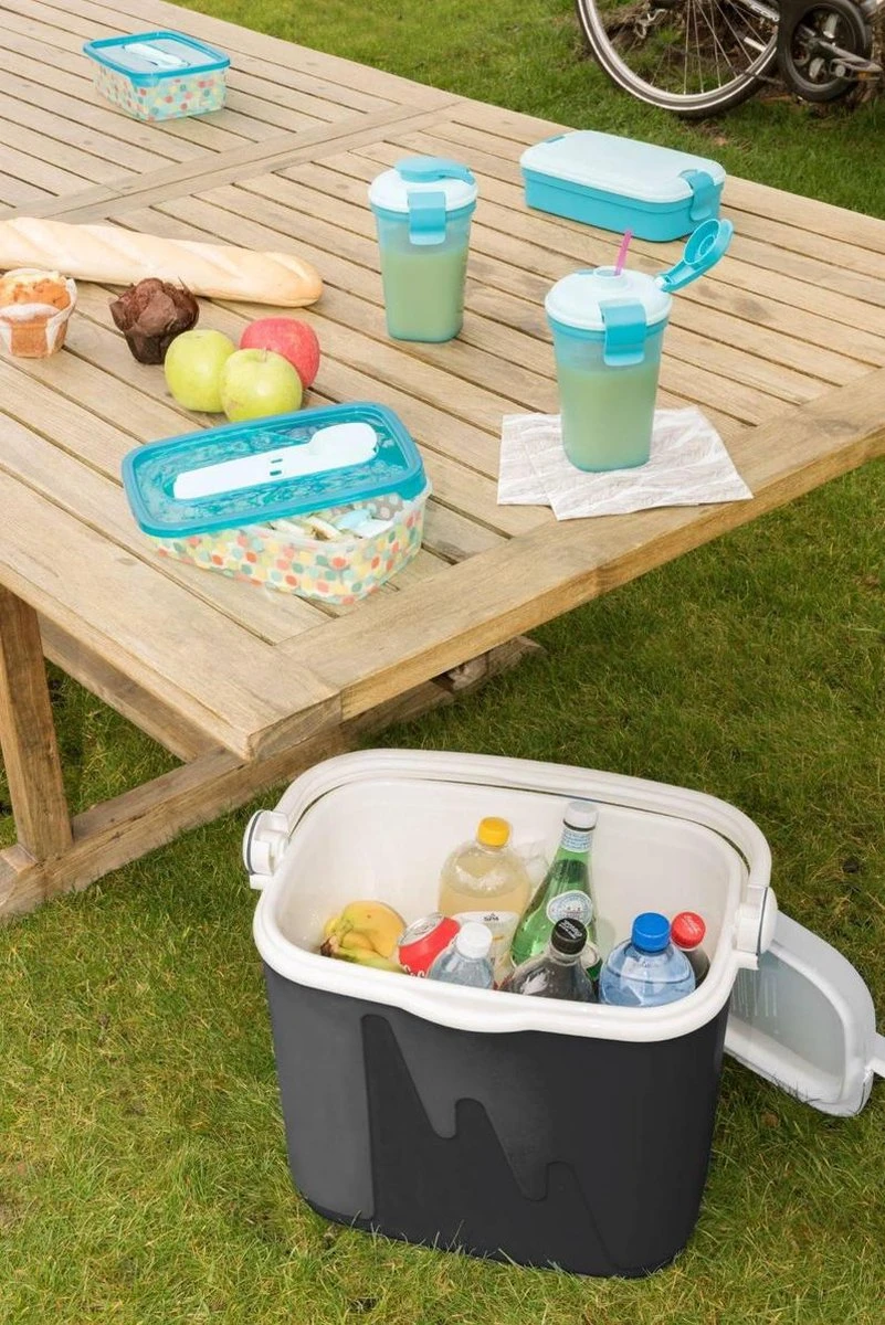 Curver Koelbox - 20L - Grijs - Isolatiekoelbox 2 Curver Koelbox - 20L - Grijs - Isolatiekoelbox - Afbeelding 2