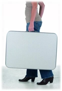Merkloos Aluminium Inklapbare Tuintafel - Campingtafel - 80x60x68 Cm -Kampeeruitrusting 818x1200 4