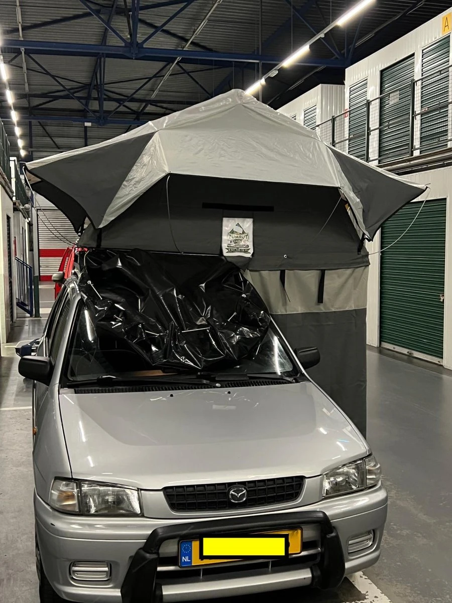 Daktent - Zumrut -Kampeertent -Rooftent 2 Personen 125X200CM 2 Daktent - Zumrut -Kampeertent -Rooftent 2 Personen 125X200CM - Afbeelding 2