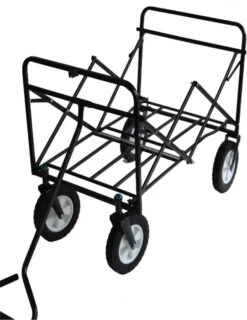 Rijoka Opvouwbare Bolderkar/Bolderwagen - Telescopische Stang | Zwart -Kampeeruitrusting 927x1200 7