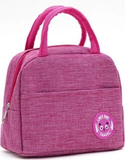 Koeltas - Lunchtas - Volwassenen En Kinderen - Compact & Handig: Zomer - Picknick -School - Lunch - Werk - Klassiek Roze -Kampeeruitrusting 939x1200 2